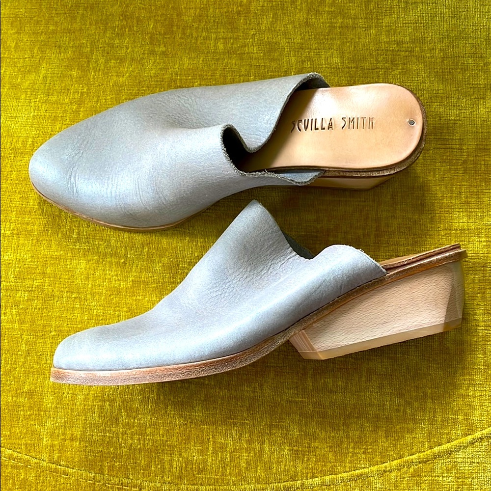 Sevilla Smith - Liz mule leather handlasted shoes